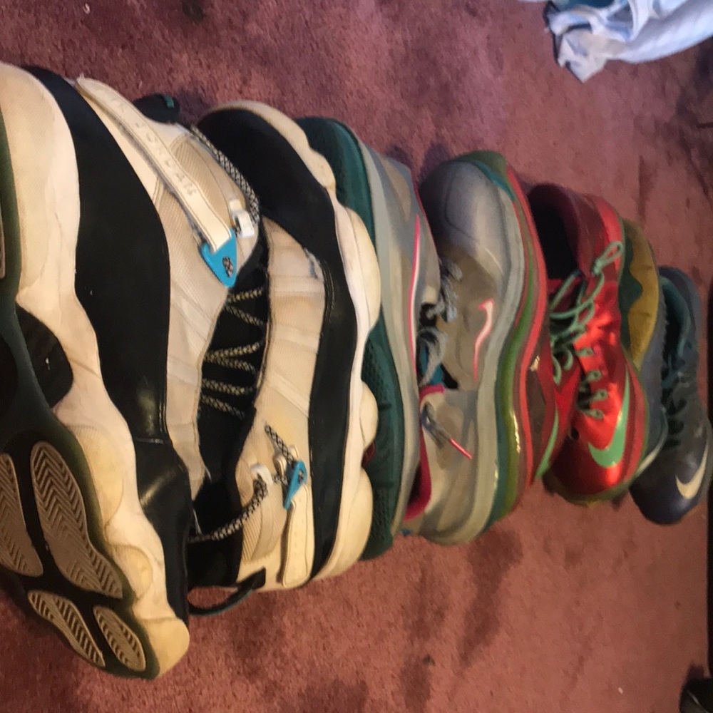 Lot of Jordan lebron Nike